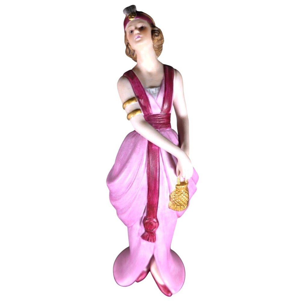Porcelain Figurine Vanessa Lenox Art Nouveau The Great Fashions Of History